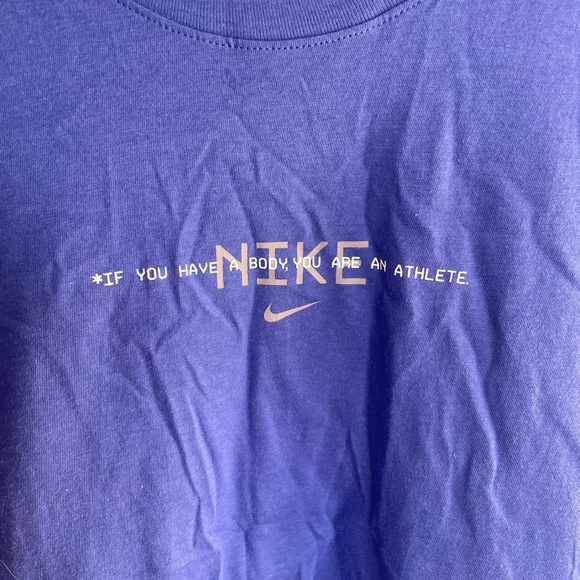 Men’s Purple Nike Graphic Tee - Picture 2 of 5